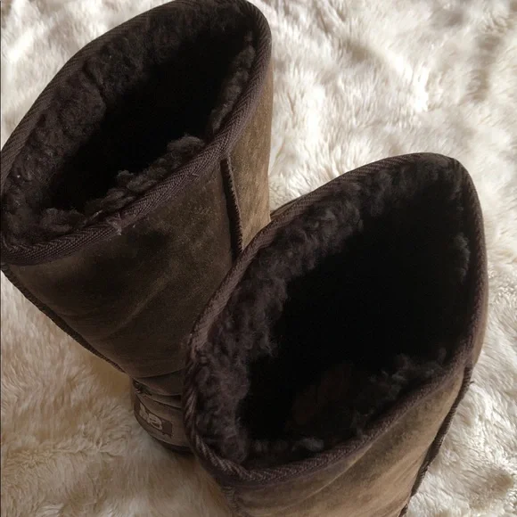 Lamo Brown Winter Boots - Picture 4 of 8